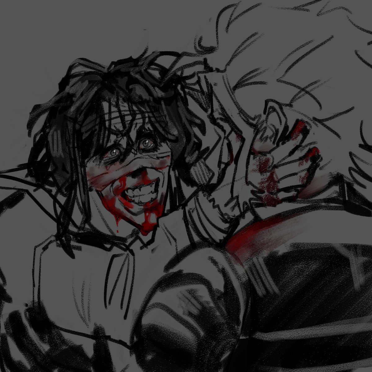 sashasux's tweet photo. doodle for a friend.. he made me post this also #StainMight https://t.co/rE2HVN9xWK
