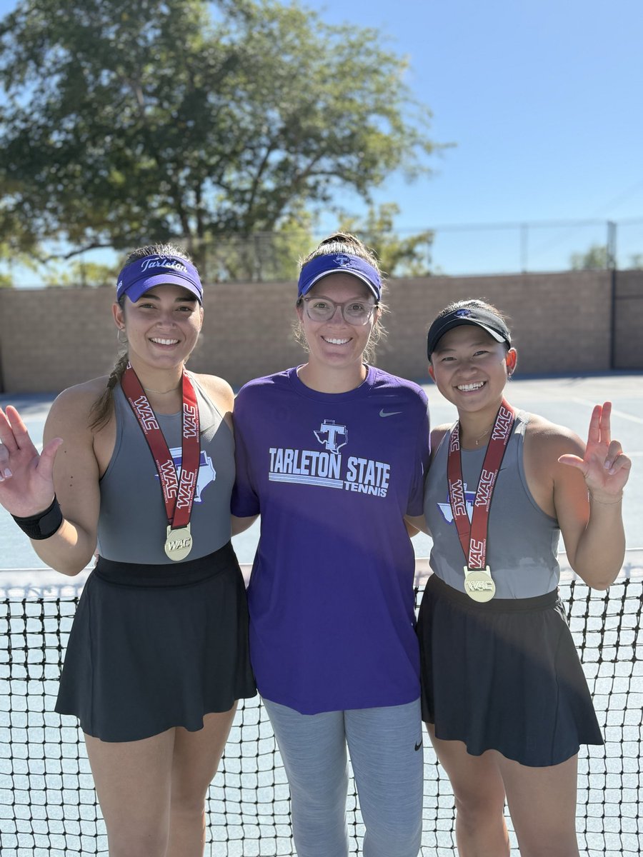 Tarleton State Tennis takes WAC Fall Tennis Invitational singles, doubles titles

📰| tinyurl.com/9hv3p4vp