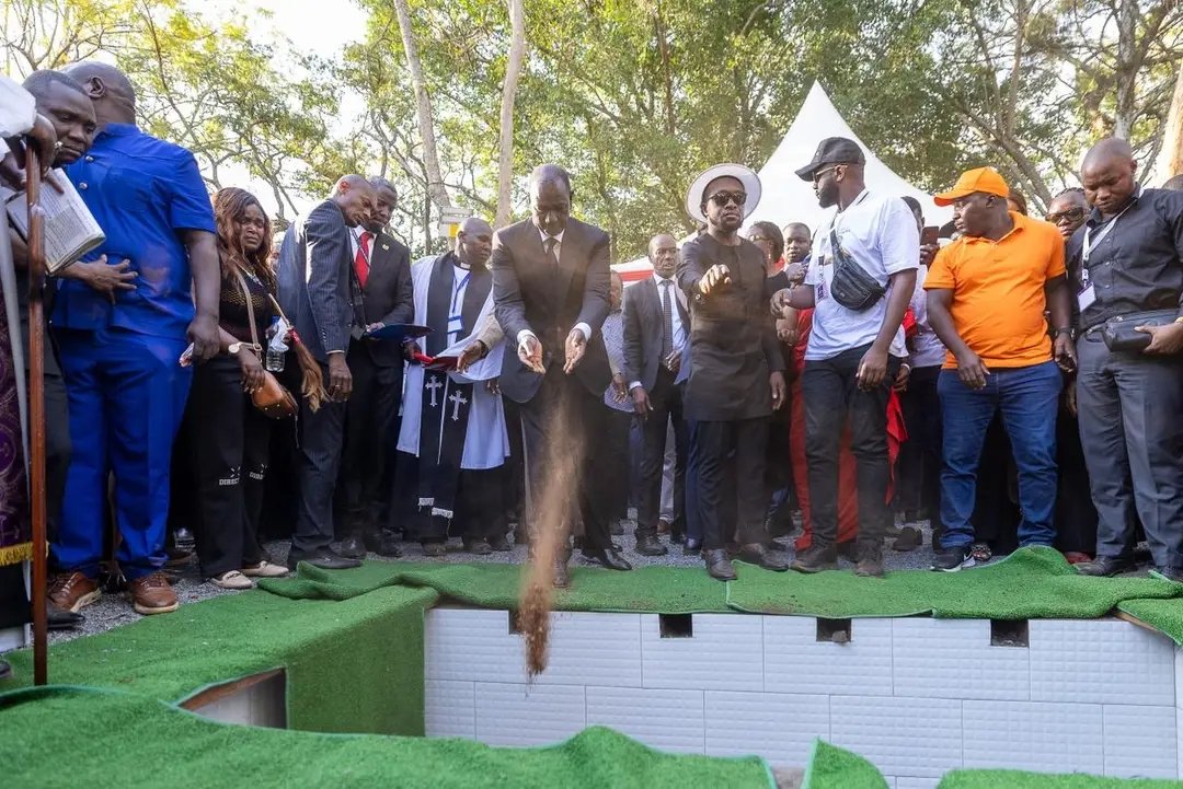 Today the earth received one of its own! A statesman Raila Amolo Odinga. The journey of no return. A thunderous voice for justice and democracy, now rests in eternal silence. Fare Thee Well Odinga! Rest In Perfect Everlasting Peace