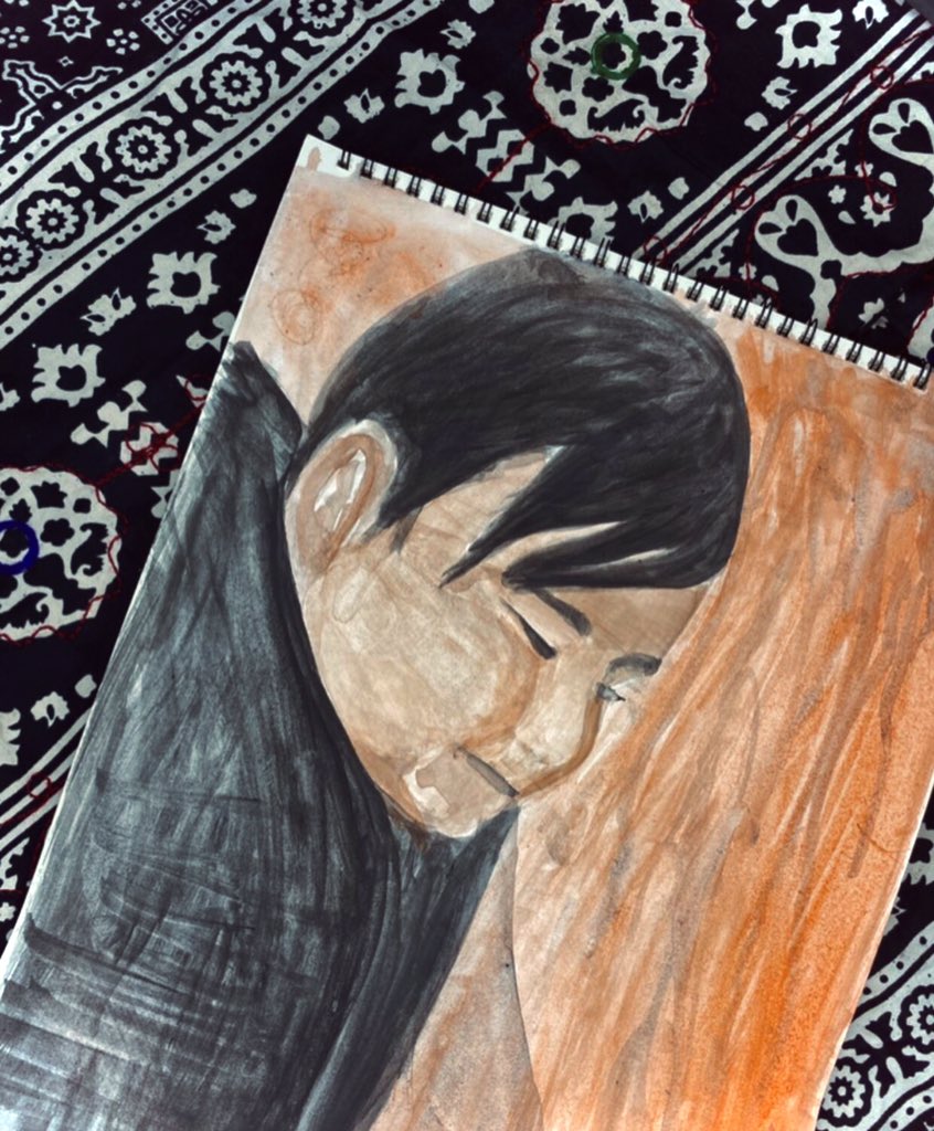 ADfarooqBhh's tweet image. I tried to make Mir Zulfikar’s portrait. It may not be perfect, but it’s drawn straight from the bottom of my heart. Every line carries the warmth of admiration and every shade reflects how special you are. It’s not just art, it’s emotion on paper.