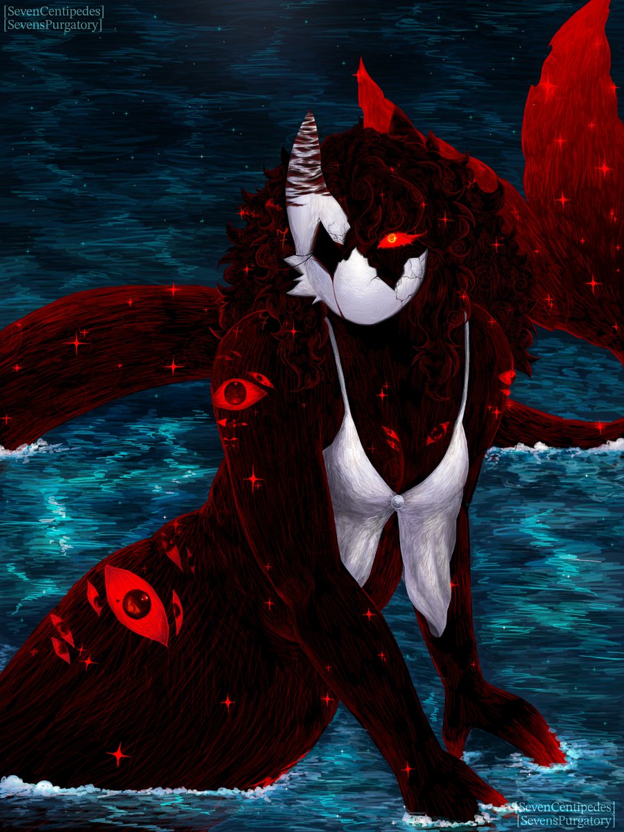 „ The Siren . “ — #REGRETEVATOR #REGRETEVATORART #FANART