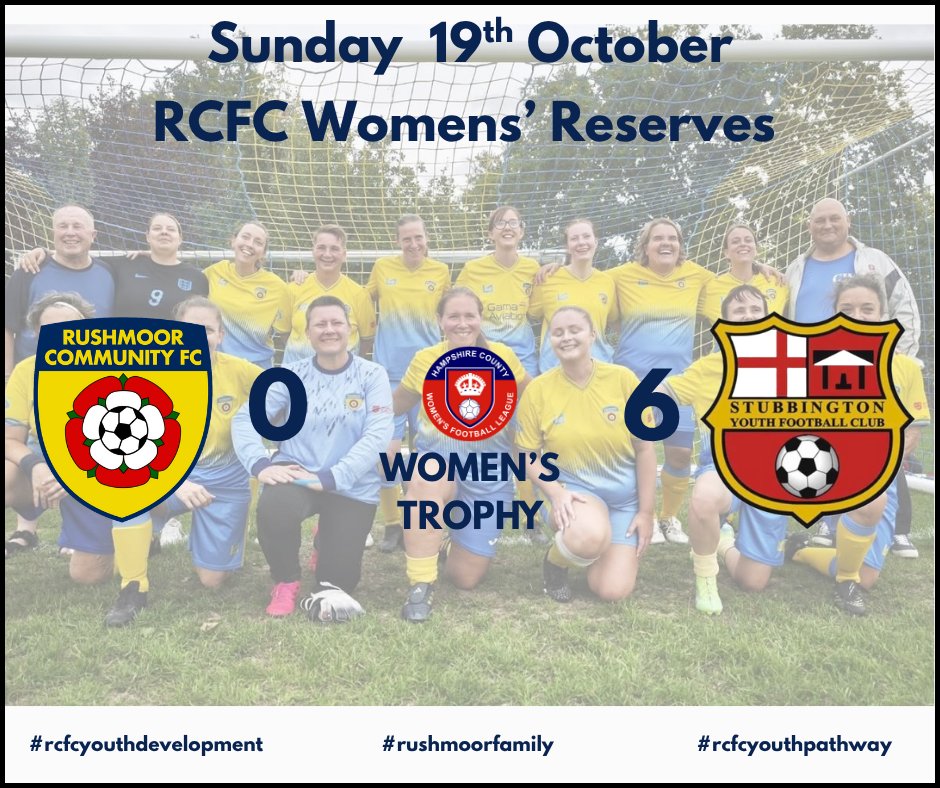 A tough cup game for our Reserves side today against AFC Stubbington who play two divisions above. We started strong &amp; held them at bay for most of the first half but Stubbington were just too strong for us and were worthy winners.
We wish them all the best in the next round.