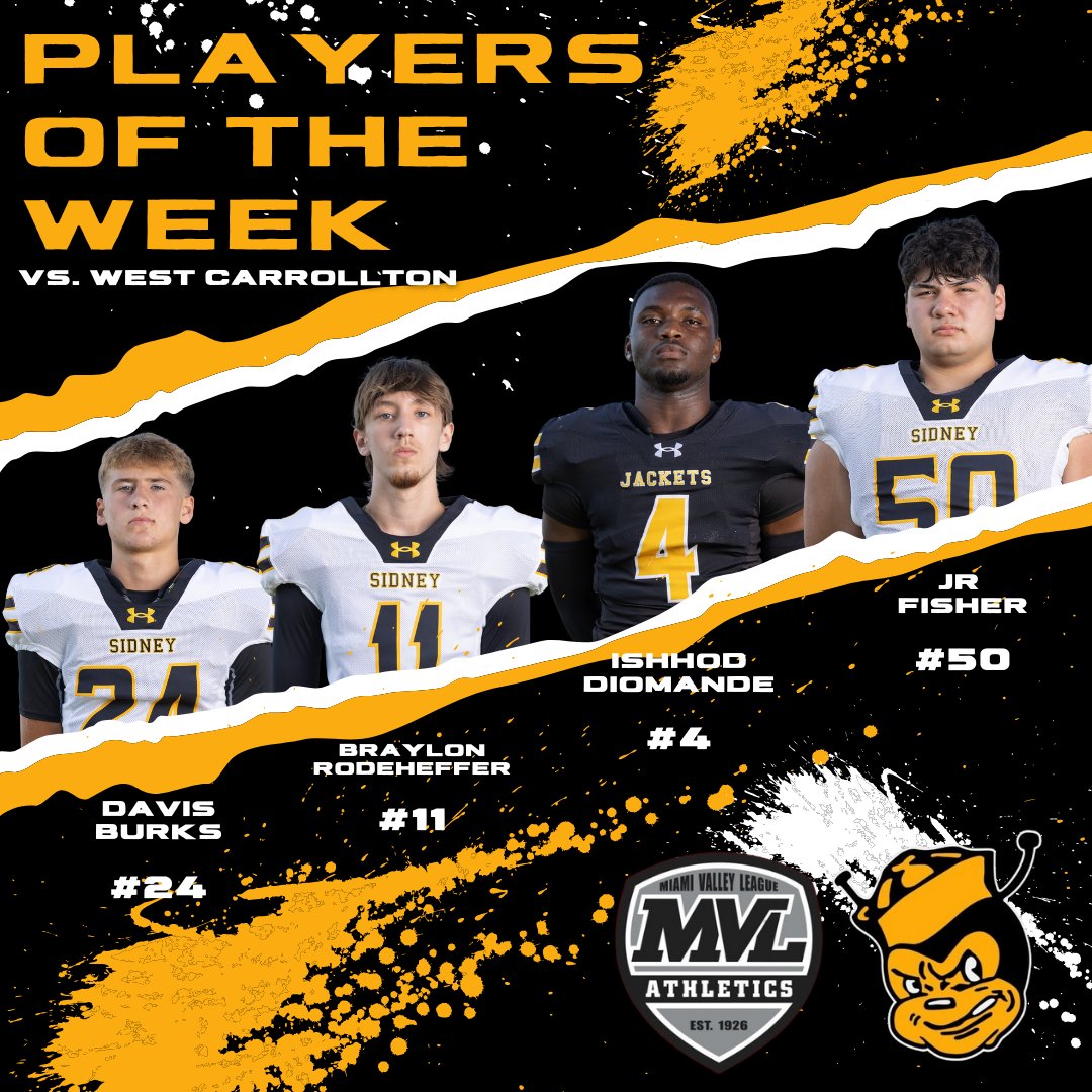 Players of the Week vs. West Carrollton!