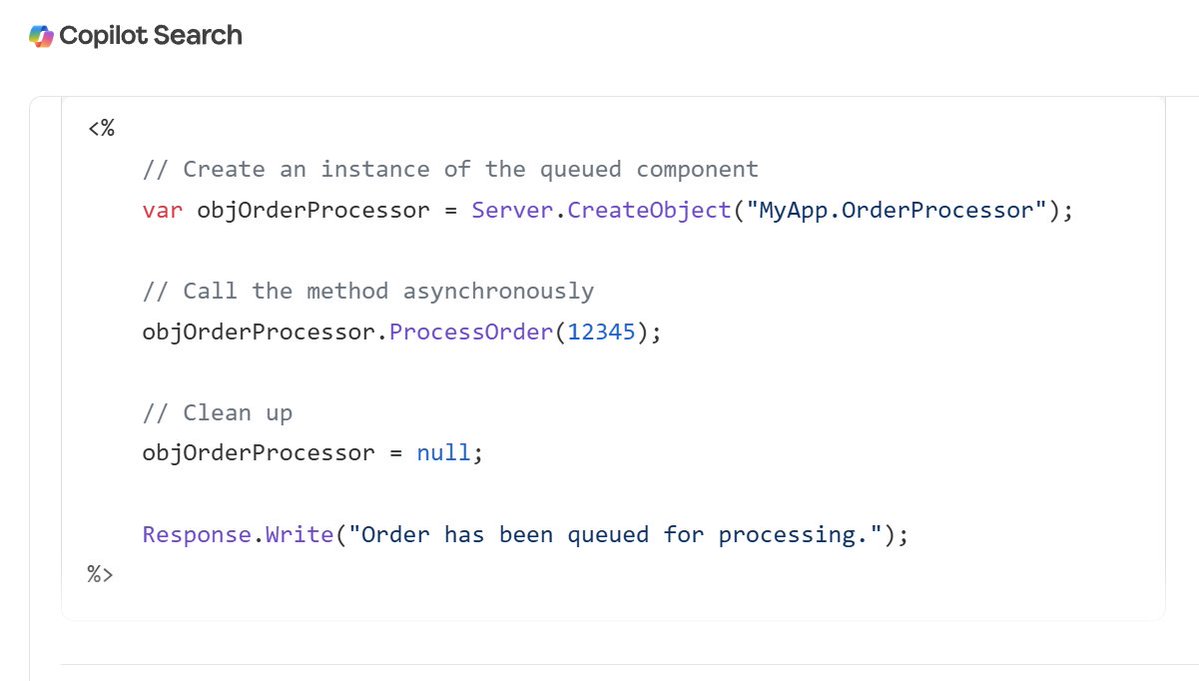 0omari0's tweet image. 25 years ago one could write a classic ASP (Server Side Rendering and Javascript) web application and queue method calls for asynchronous execution.