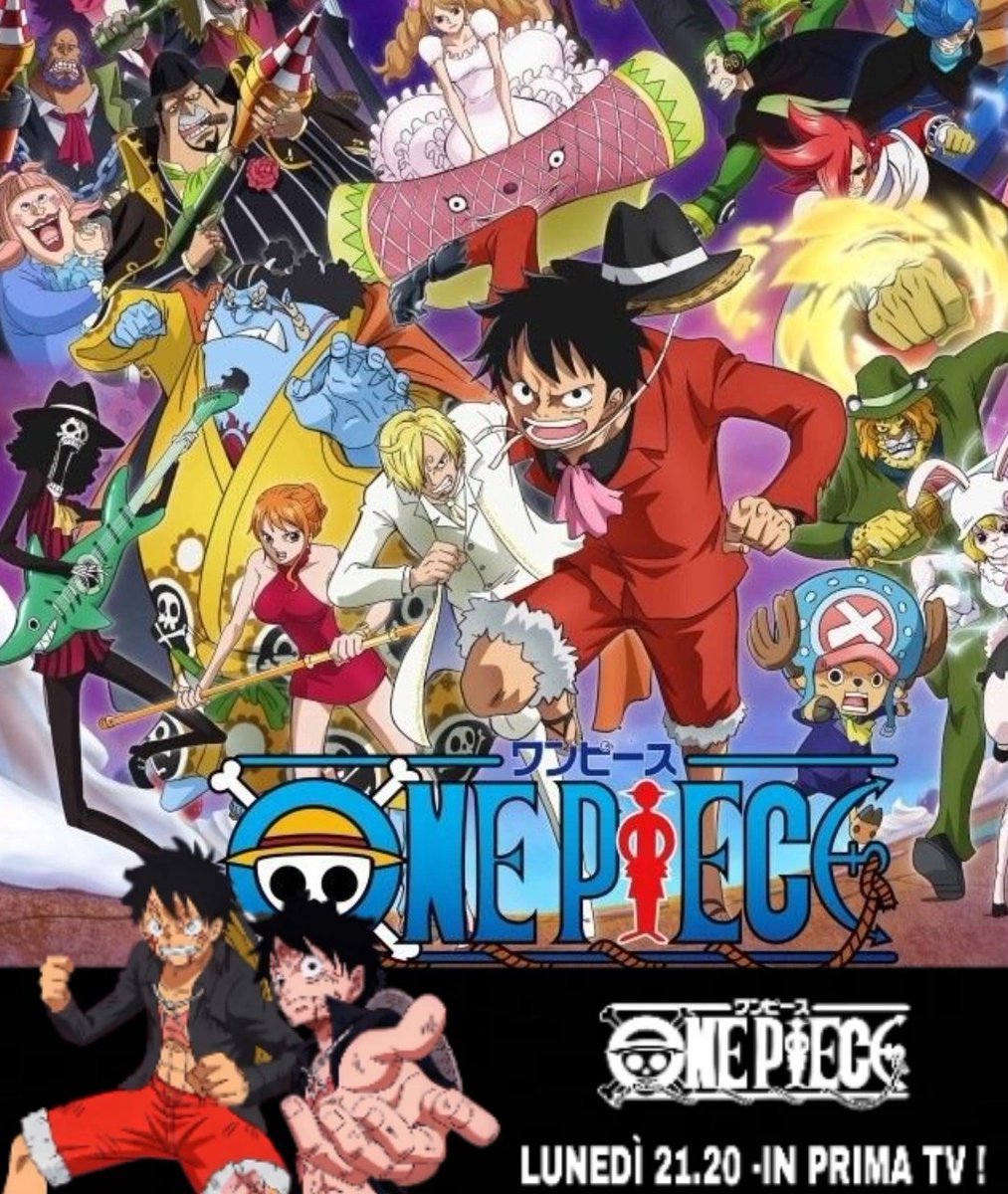 Domani torna la saga di Whole Cake Island su #Italia2 con altri due nuovi episodi .. sarà possibile vederli anche su <a href="/MedInfinityIT/">Mediaset Infinity</a> tramite i canali in diretta !