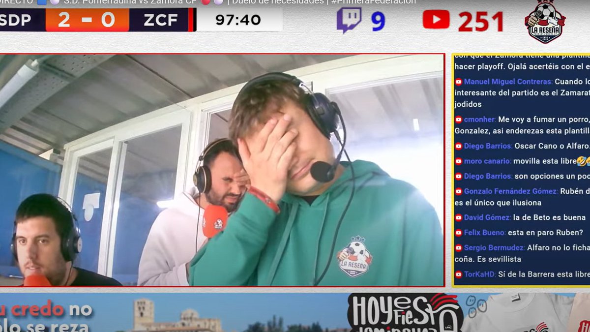 Mañana, como siempre, habrá post a las 22 horas. Gracias a todos los que nos habéis seguido hoy en la retransmisión. Hoy especialmente os lo agradecemos. No creemos que sea fácil escuchar a gente con este gesto. Y sin embargo... Tenemos una audiencia que no merecemos. 
Gracias ❤️