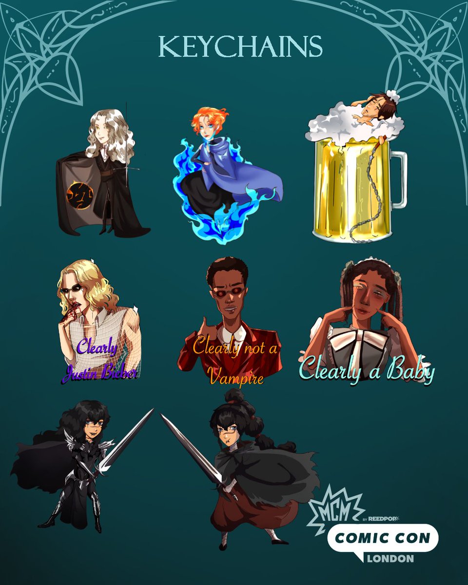 silverleavesart's tweet photo. Find us this week at @MCMComicCon at table M-06 with @neo__pessimist muehehe #conventioncatalogue #KPOP #animefanart #InterviewWithTheVampire #ocs https://t.co/IjhEqRrDAo
