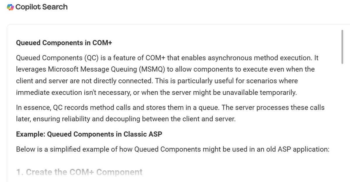 0omari0's tweet image. 25 years ago one could write a classic ASP (Server Side Rendering and Javascript) web application and queue method calls for asynchronous execution.
