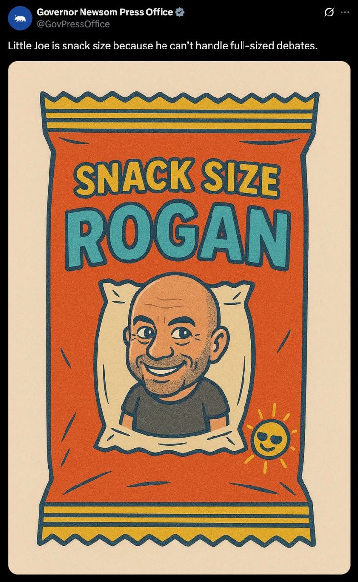 He was never funny. This is: