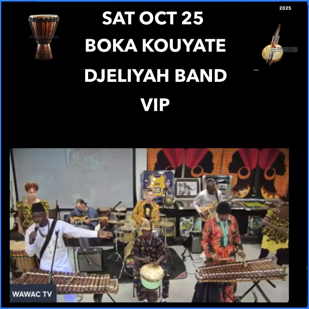 LeifTotusek's tweet photo. Boka Kouyate "Djeliyah band" VIP Seattle ... https://t.co/djEKbFSIxp