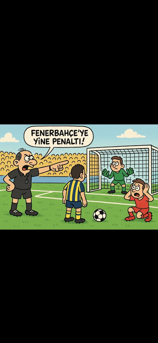 Hakemler Fenerbahçe'ye penaltı vermek için yarışıyor...