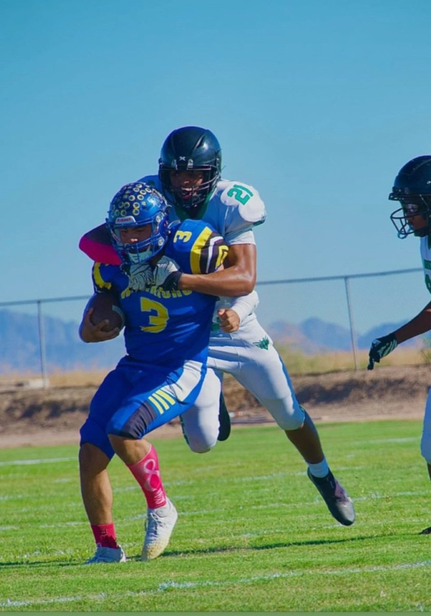 Carrying these guys down field.