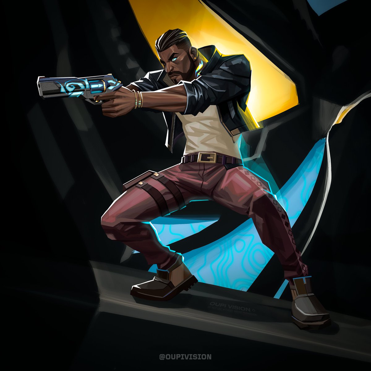 "Sorry mama, I have to kill people today."

I'm a little bit late, I know, but here is my very first #Veto illustration. I tried some new techniques on this one so I hope you all like it and share (That always helps a lot 🙏)

<a href="/VALORANTes/">VALORANT</a> <a href="/VALORANT/">VALORANT</a> #VALORANT #valorantart