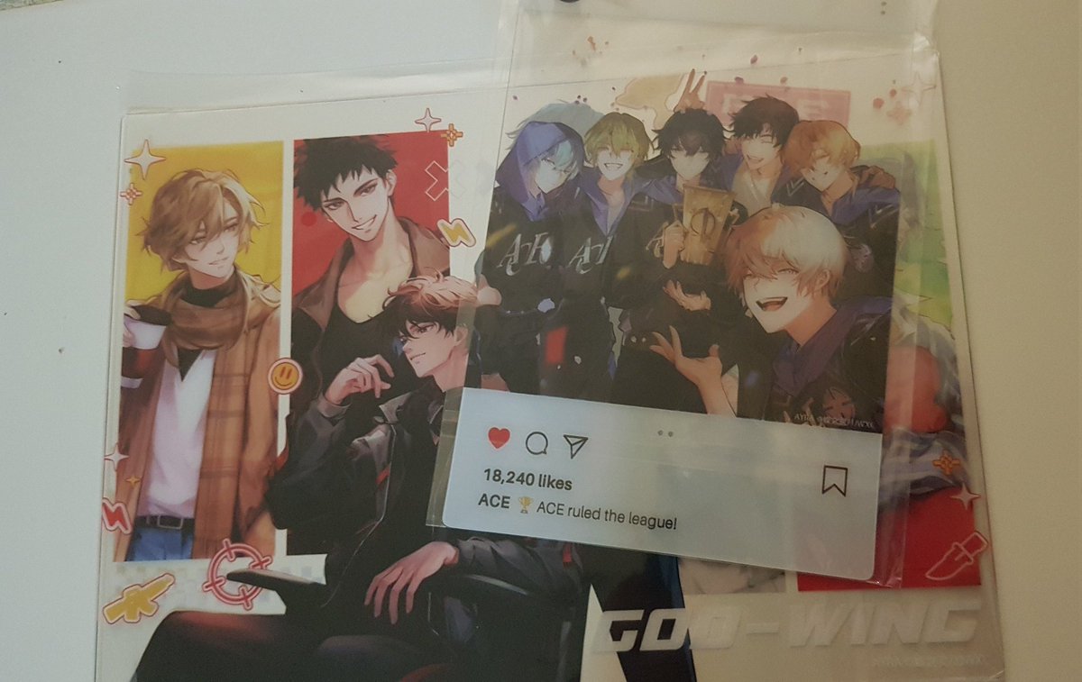 SasmSng's tweet photo. การ์ดใส 1   คู่ 250฿รวมส่ง #godwing https://t.co/ifJXZXOqLt