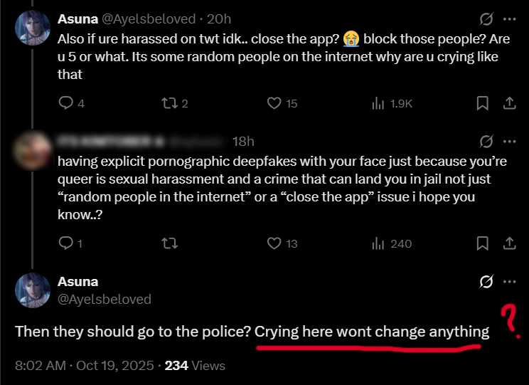 min is logged off tweet media