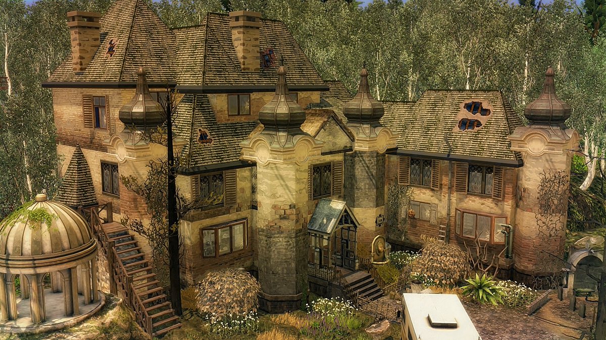 DUMPED DUKE
The Duchess of Thornberry left the Duke 4 a sheik,  She said he could keep the Manor if he promised not 2 look for her. The greedy Duke agreed but many years later  had remorse &amp; the former jewel Manor turned into neglect whilst the Duke was drinking away his sorrows.