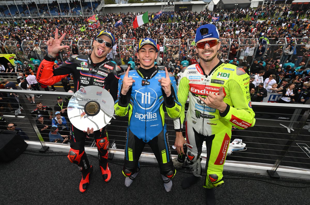 Oxley Bom Aussie #MotoGP pod! Fernandez, who smashed MM93's Moto2 rookie records &amp; since then has smashed himself up in preseason testing every year, finally does it. Bez &amp; Aprilia on fire &amp; our take on Bagnaia's torment: surely he can't stay where he is?! oxleybom.buzzsprout.com/2181509/episod…