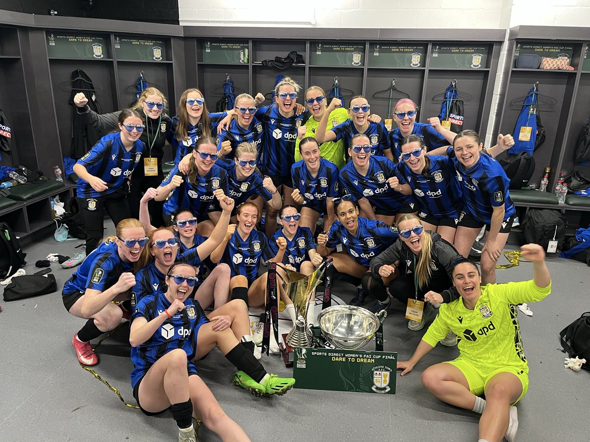 Our <a href="/AthloneTownAFC/">Athlone Town AFC</a> Double Champions will cross the bridge in Athlone at 9.15pm.

Let's get out and welcome them home with the celebrations they deserve! Following that there will be a reception at the Shamrock Lodge Hotel.