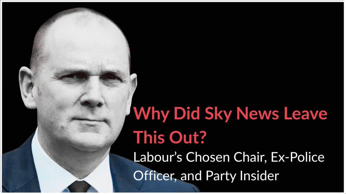 Why did Sky News leave this out? Jim Gamble, former police officer, now shortlisted to chair the national grooming gang inquiry, was also a declared Labour Party member who once voted for Yvette Cooper. 

How can this inquiry be independent when even the media won’t mention his