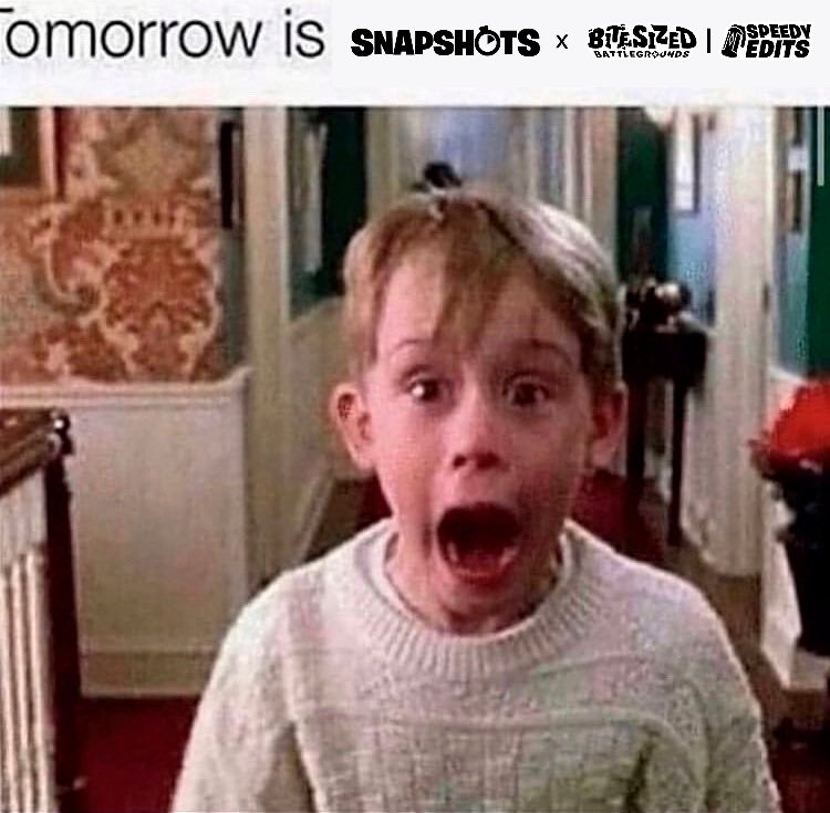 one more sleep