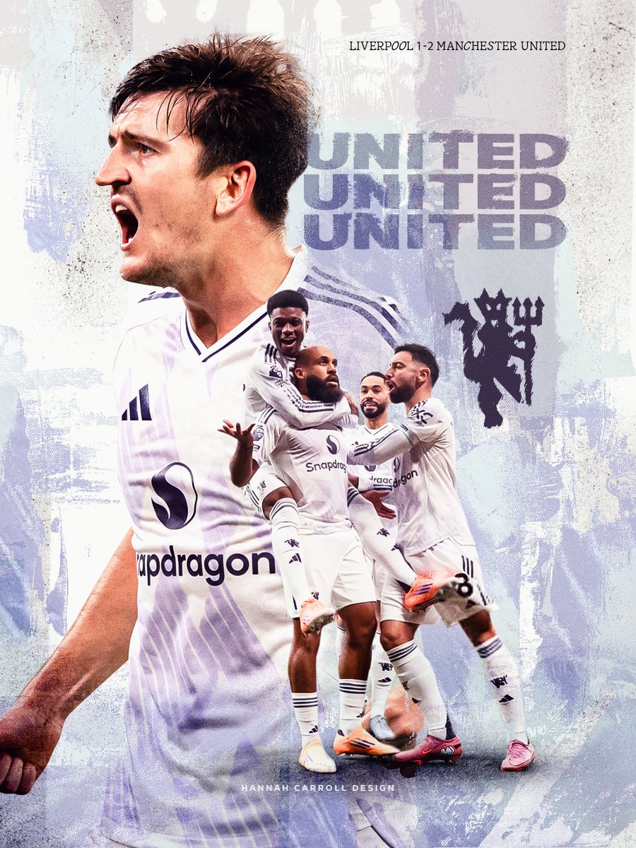 UNITED 💜⚽️💥
#mufc #maguire #smsports