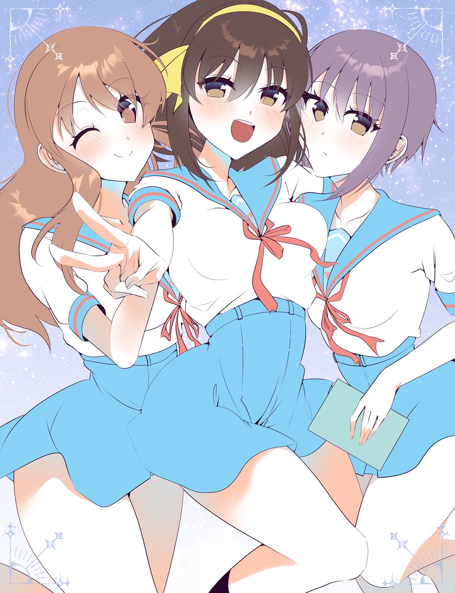 ハルヒ♡長門♡みくる♡