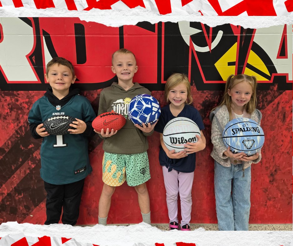 We received an anonymous donation of recess footballs, basketballs and a soccer ball today! Those are always needed so it's very much appreciated! Thank you!