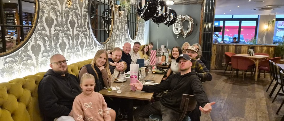 We had a celebration last night at The Refinery in West Bridgford last night. It was for my amazing Wife Lynn who turns 60 this week. Great family, great times.