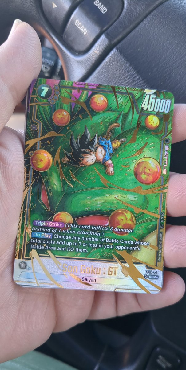 Another chase card pull on a Sunday afternoon. Love to see it.
#DragonBallZ