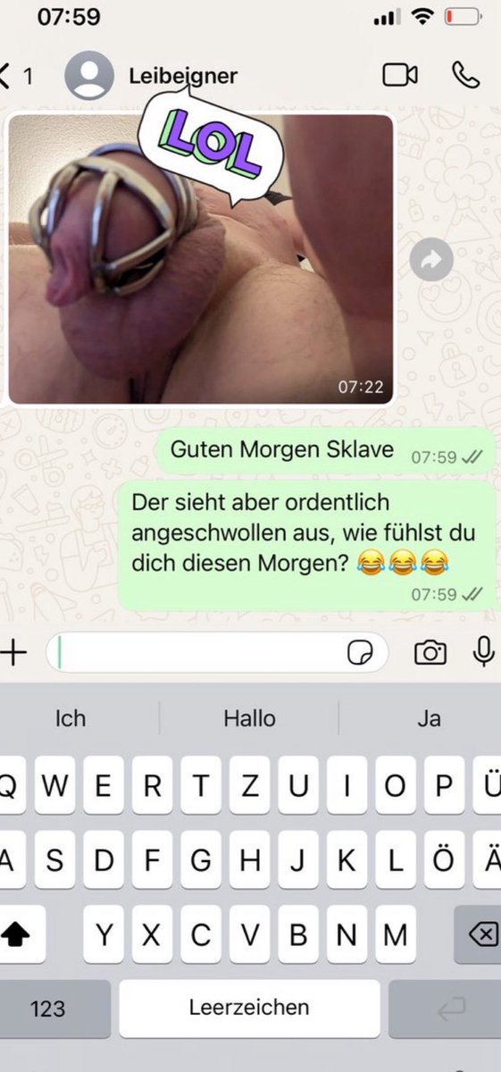 Von Tag zu Tag immer dicker HAHAHS