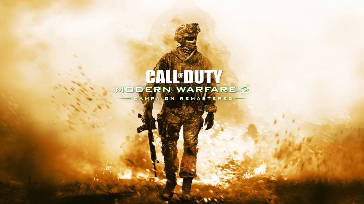 tdawgsmitty's tweet image. Thinking about how Activision remastered mw2 back in 2020 and only released the campaign.