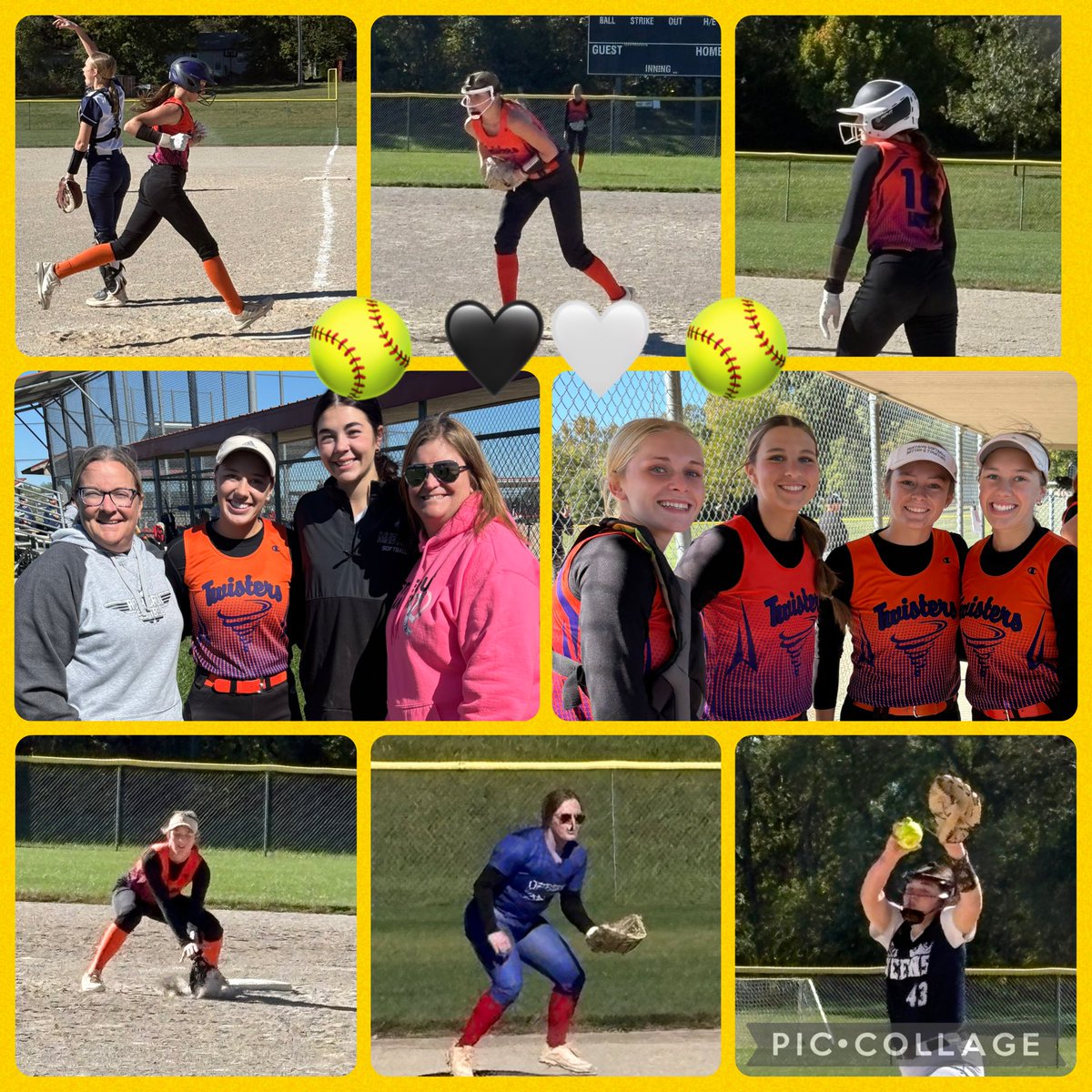 Love seeing Mustangs in action. Good luck to all Mustangs as fall seasons start to wind down. 🖤🤍🥎🖤🤍🥎
