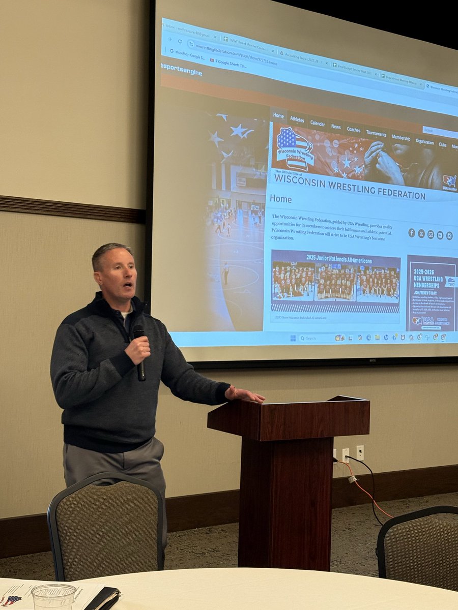Appreciate the opportunity to discuss the status of <a href="/wiaawi/">WIAA</a> wrestling and the collaboration with the <a href="/WIWrestlingFed/">Wisconsin Wrestling Federation</a>  at their annual meeting.