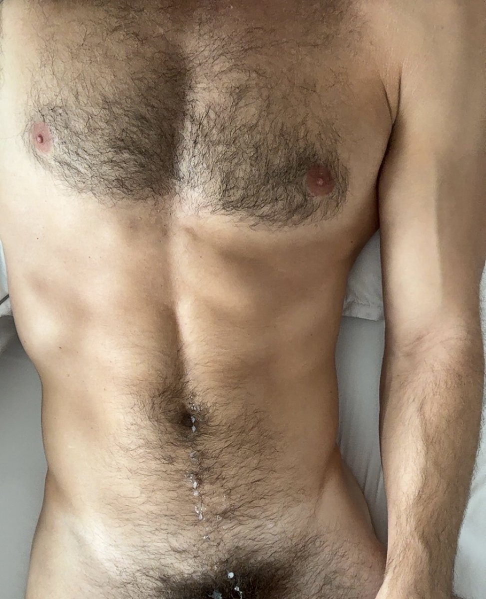 cum on my pubes