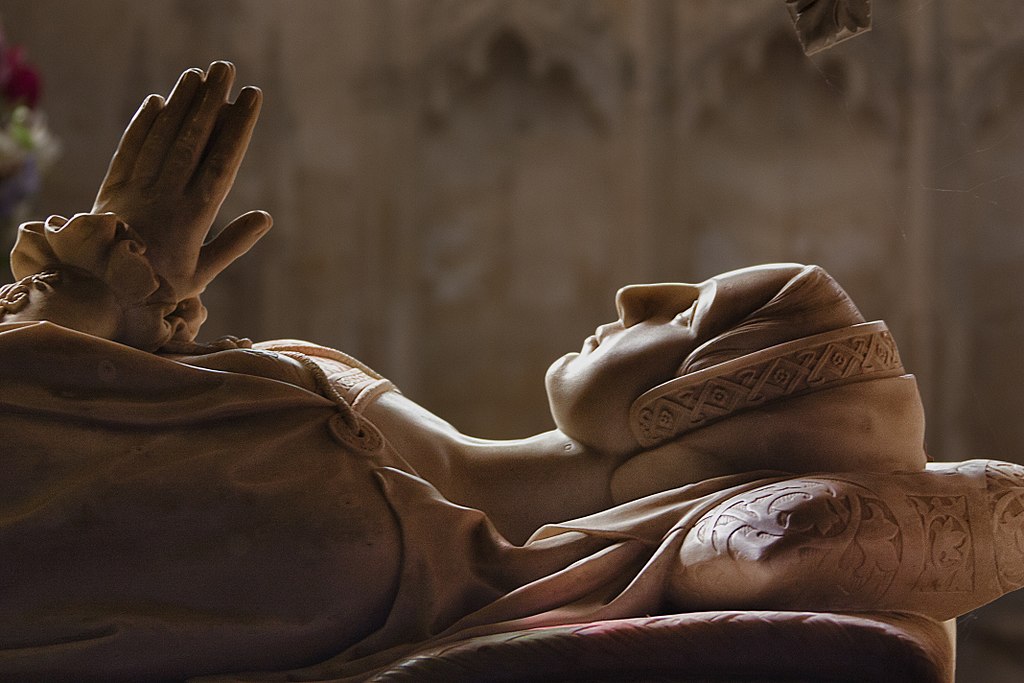 Catherine Parr's tomb at Sudeley Castle, Gloucestershire