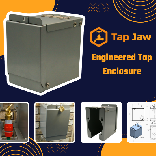 RoboxDesign's tweet image. Stop water theft &amp;amp; damage! 🔒 TAP-JAW is the steel lock box for wall-mounted taps. Corrosion-resistant protection for homes, businesses, and communal water supplies. Easy access, high security. #TapSecurity #UKhttps://www.roboxdesign.co.uk/tap-jaw