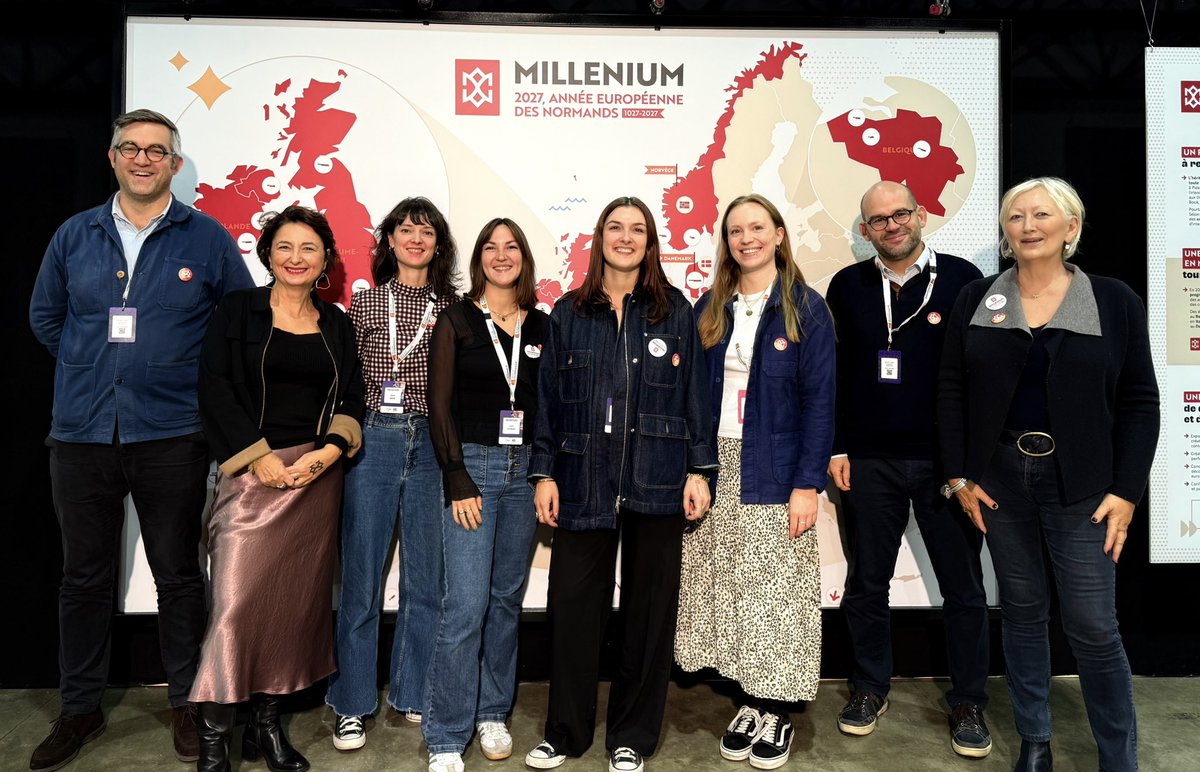 C_MorinDesailly's tweet image. Retour sur un très beau we au #FENO Festival de l’excellence Normande ouvert par @Herve_Morin , rencontre des élus régionaux avec les exposants et l’occasion de présenter, avc l’équipe  #MILENIUM 2027 l&apos;année européenne des normands 🌟 @RegionNormandie