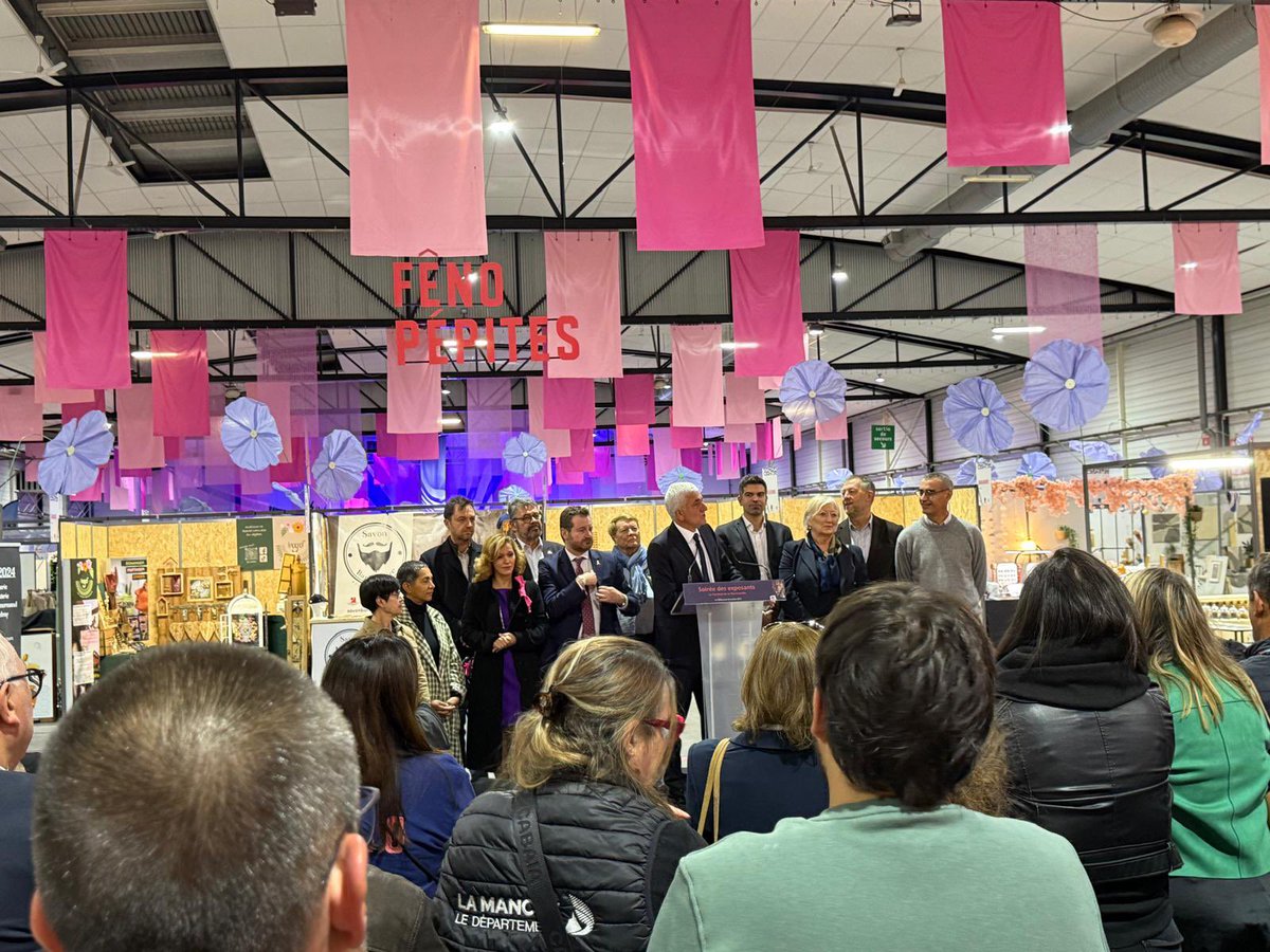 C_MorinDesailly's tweet image. Retour sur un très beau we au #FENO Festival de l’excellence Normande ouvert par @Herve_Morin , rencontre des élus régionaux avec les exposants et l’occasion de présenter, avc l’équipe  #MILENIUM 2027 l&apos;année européenne des normands 🌟 @RegionNormandie