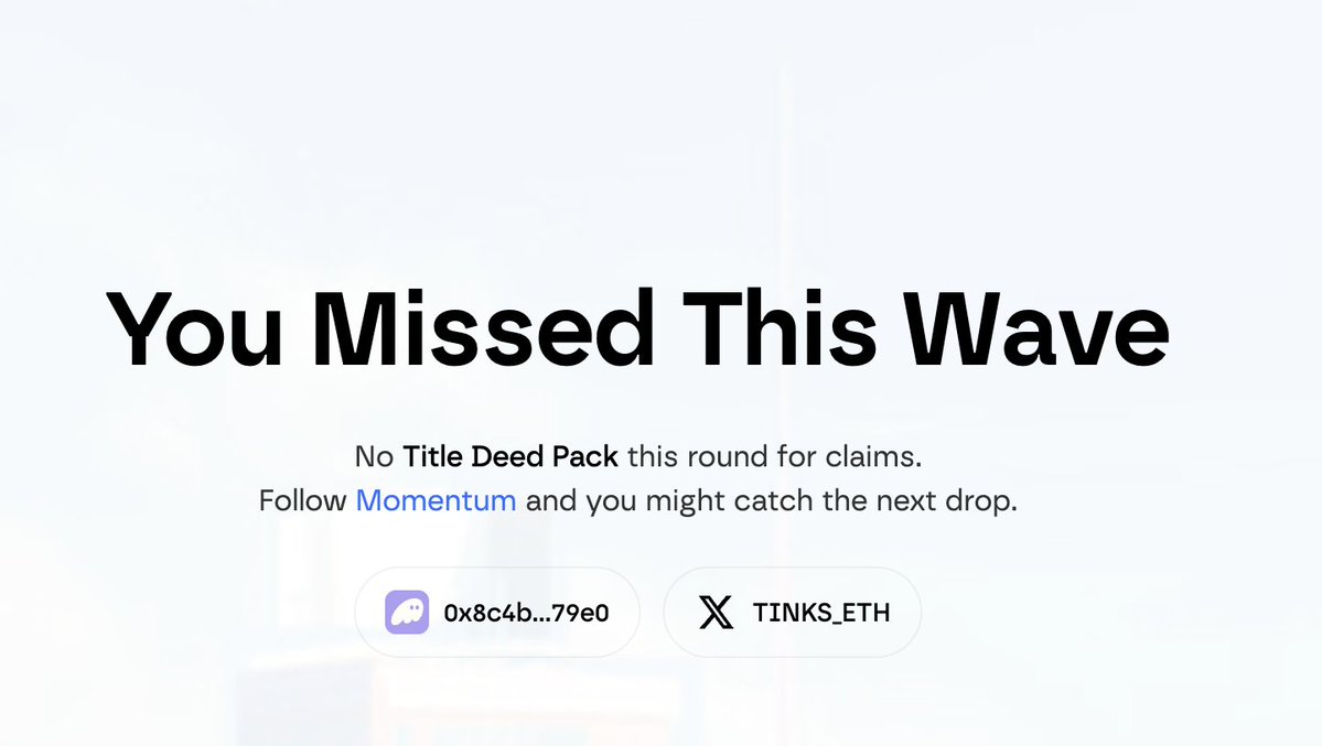 TINKS_ETH's tweet image. Seems I missed this wave for the Title Deed Pack from @MMTFinance.
Not eligible this round, but still holding strong  TVL remains solid and the next drop could be around the corner.
Momentum continues to reward real contributors, so I’m staying locked and hoping the next wave is…