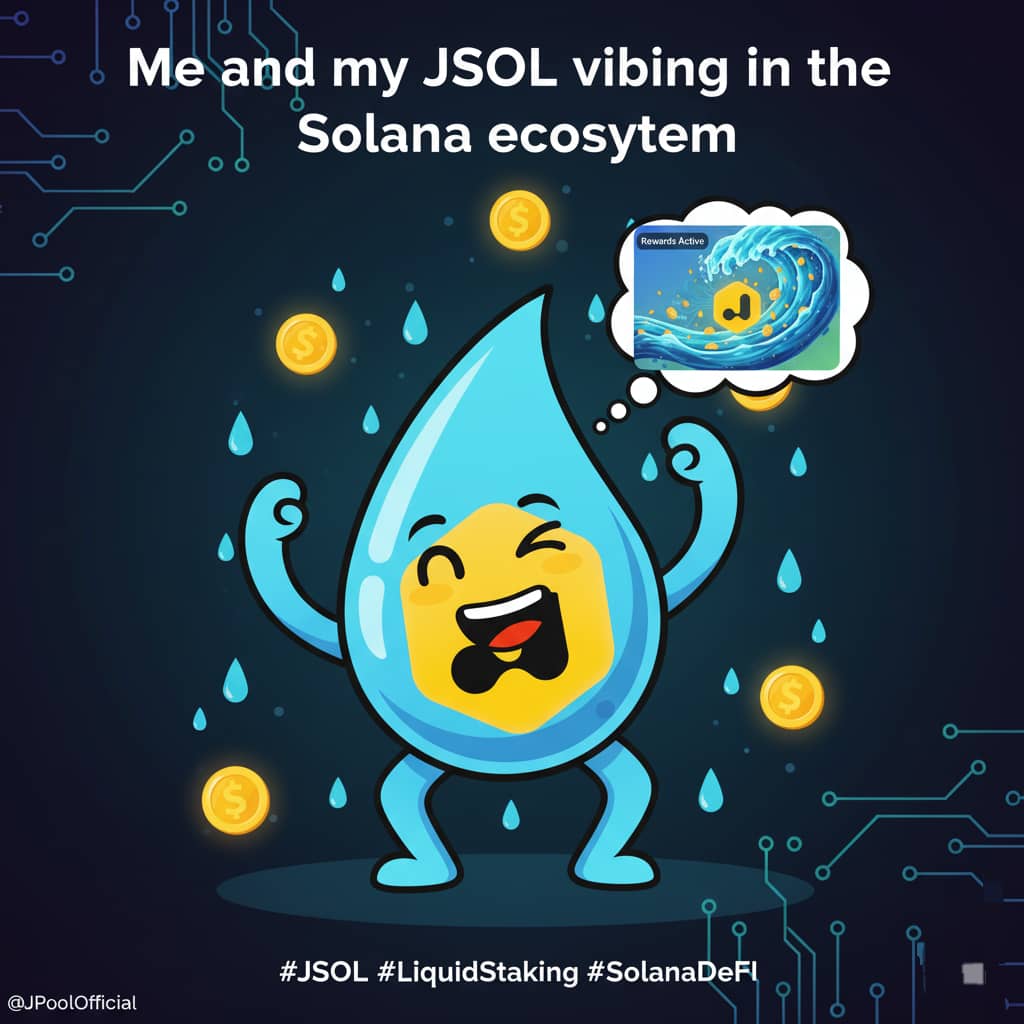Muhammerd002's tweet image. When you stake with JPool but still join new DeFi farms:

“I’m liquid, baby.” 😎

#Solana #JPool #CryptoHumor