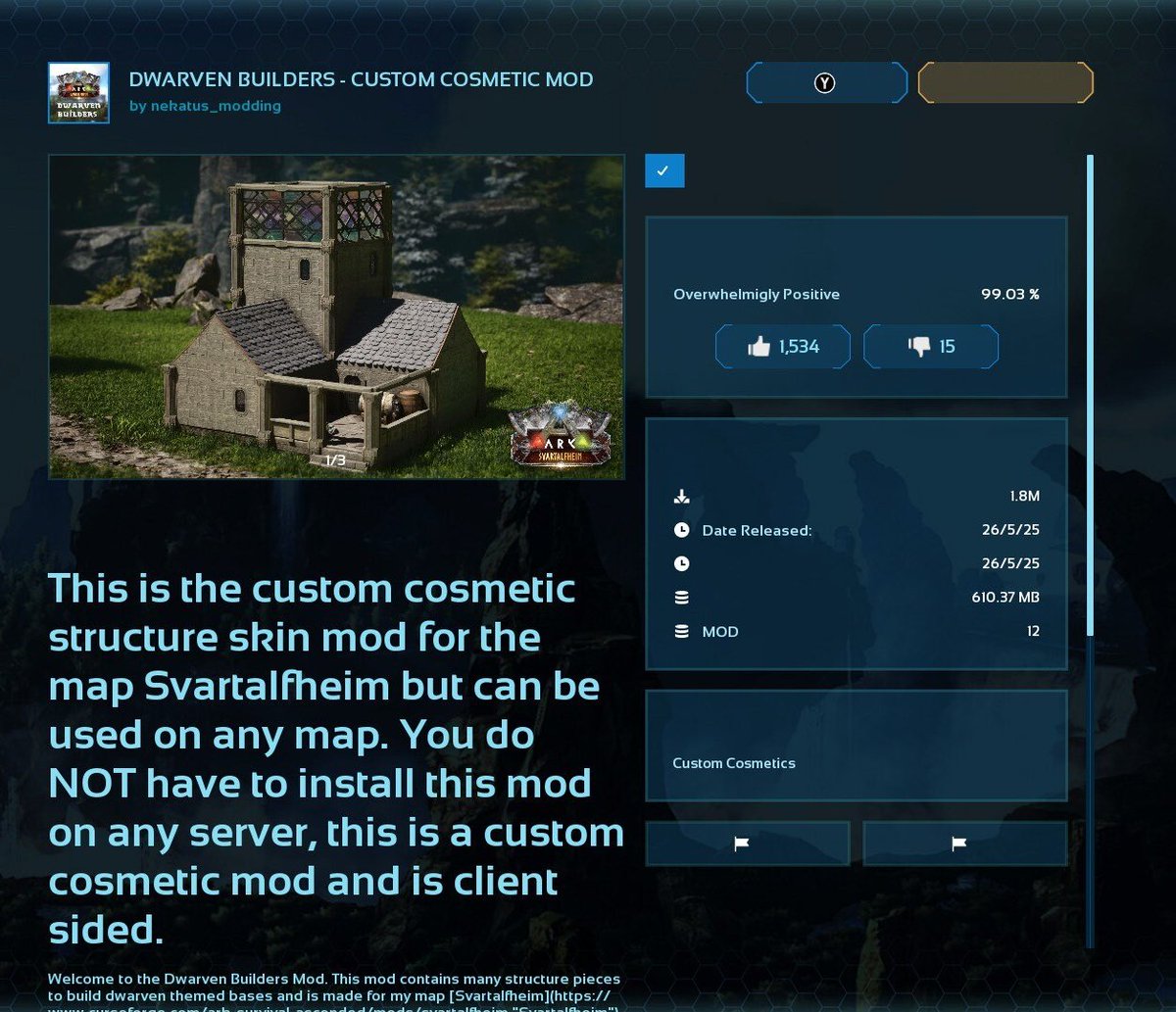zondeeee730's tweet image. おはござ〜
せっかくなので私が作った拠点のMODを紹介!全て無料MOD!
1枚目これは壁の白と透明部分に使ったよ!
トライブタワーもかっこいいのがあるからおすすめ!
2枚目、柱をこのMODに!
花柄でおしゃれ!
3枚目、ステンドグラスはこのMODを貼ってサークルメニューから変更ができるよ!
おしゃれ😆