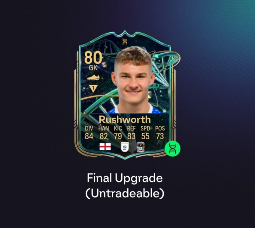 Super Carl Rushworth in goal #PUSB