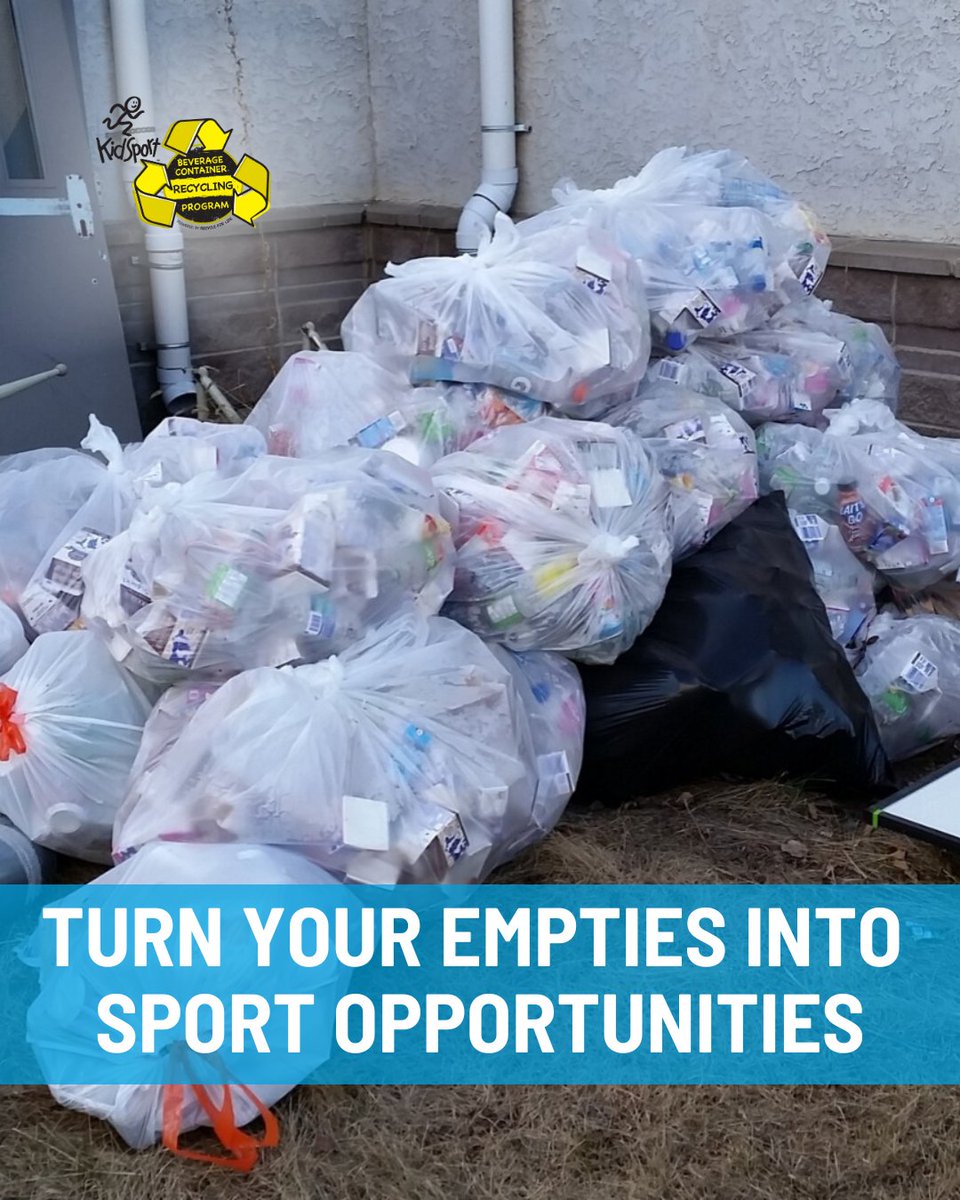 Every kid deserves the chance to play. 💛⚽🏀 When you donate your bottles &amp; cans, you're not just recycling. You're opening doors for local kids to join a team, make friends, and build confidence through sport. Text 403-680-8776 for free pick-up! 📱 #SoALLKidsCanPlay