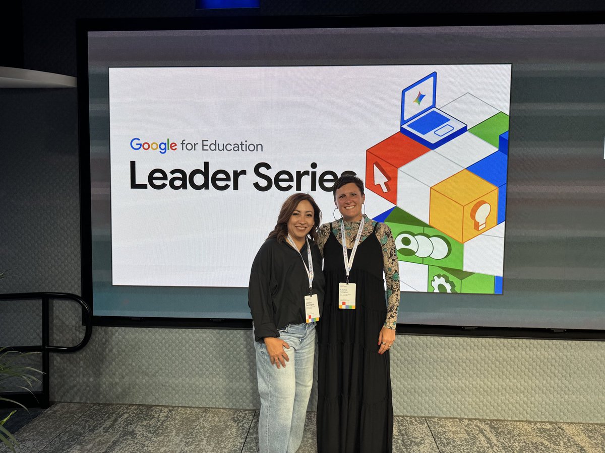 LTavarezECISD's tweet image. Last week, we had the opportunity to attend the Google AI Leadership Event in Chicago, representing Ector County ISD! 🤖🦾🍎
I’m proud of the forward-thinking work ECISD is doing and appreciated the chance to collaborate with nearly 30 other districts that are also leading the…