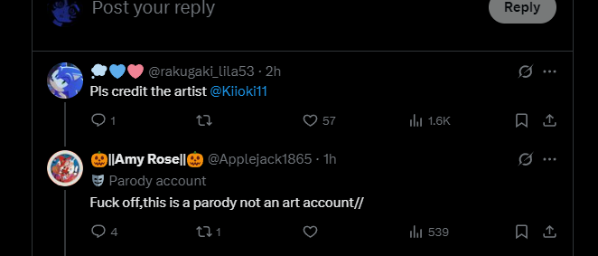 tomendafauxpas's tweet photo. @Applejack1865 wow you're so toxic. https://t.co/Gqel9iVnl0