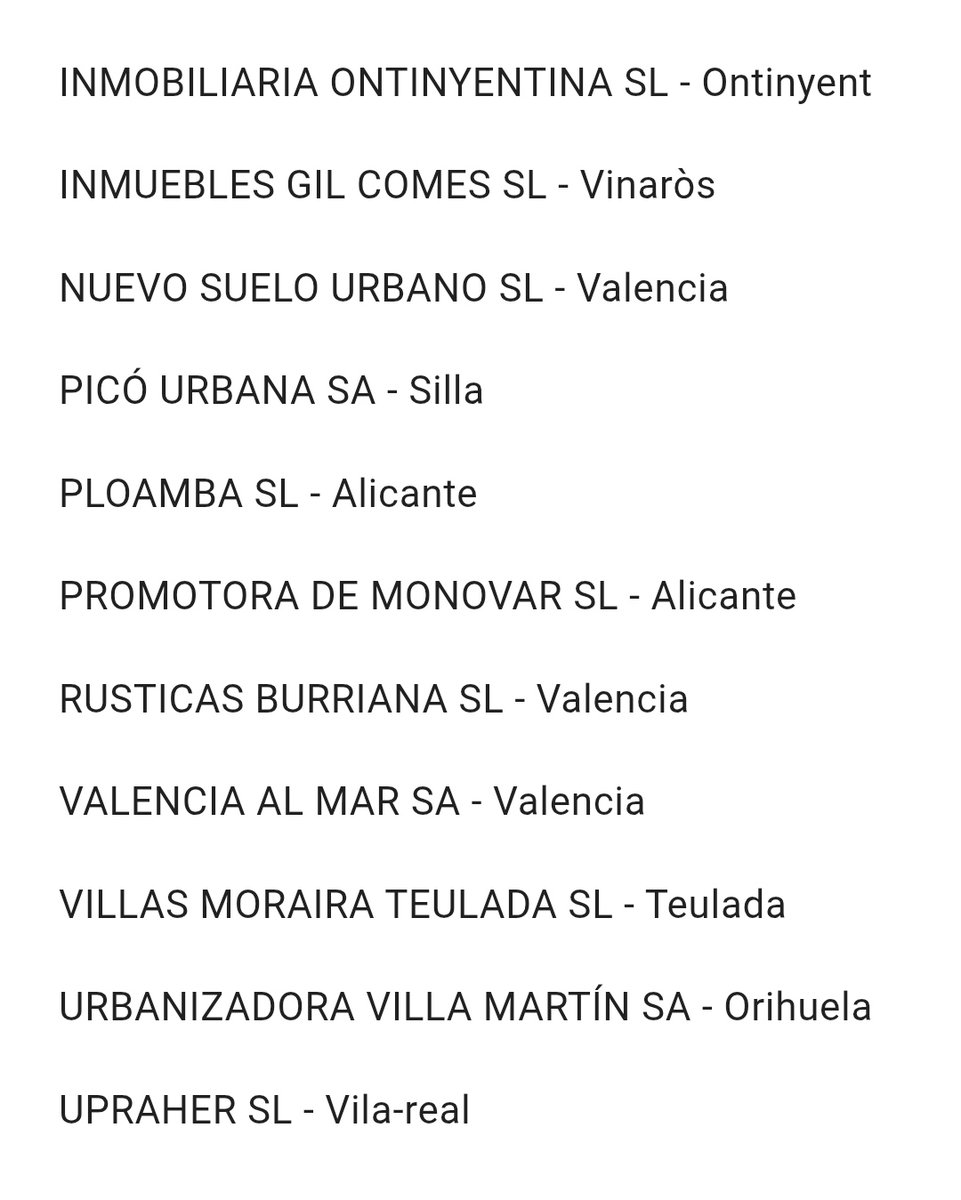 #AyudasPAC2023 #Fraude
Hay 54 agricultores? con actividad principal inmobiliaria.
Total ayudas: casi 600 mil euros. No se han revisado las rentas para comprobar ingresos agrarios.
<a href="/carlos_mazon_/">Carlos Mazón</a> @MBarrachina <a href="/Angmarh/">Angel</a> <a href="/rut_merino/">Ruth Merino</a> <a href="/mjmonteroc/">María Jesús Montero</a> 
<a href="/LuisPlanas/">Luis Planas Puchades</a> <a href="/EUAntiFraud/">European Anti-Fraud Office (OLAF)</a> <a href="/AntifrauCV/">Agencia Valenciana Antifraude</a>