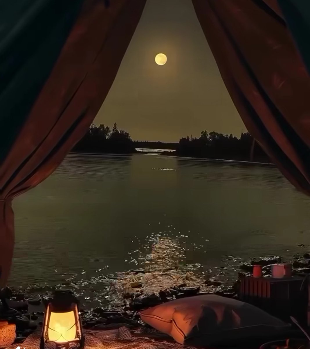 🌕

"الليل سِجفُ الظلام، والقمر شمعة تُضيءُ دروب الأحلام، في سماء حالكة السواد، تتلألأ النجوم كالدرر، والقمر يبث نوره الذهبي، فيهدأ القلب، وتسكن الروح."
.