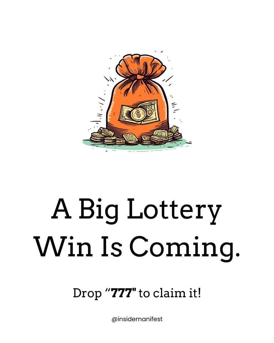 Drop "777" to claim it!!