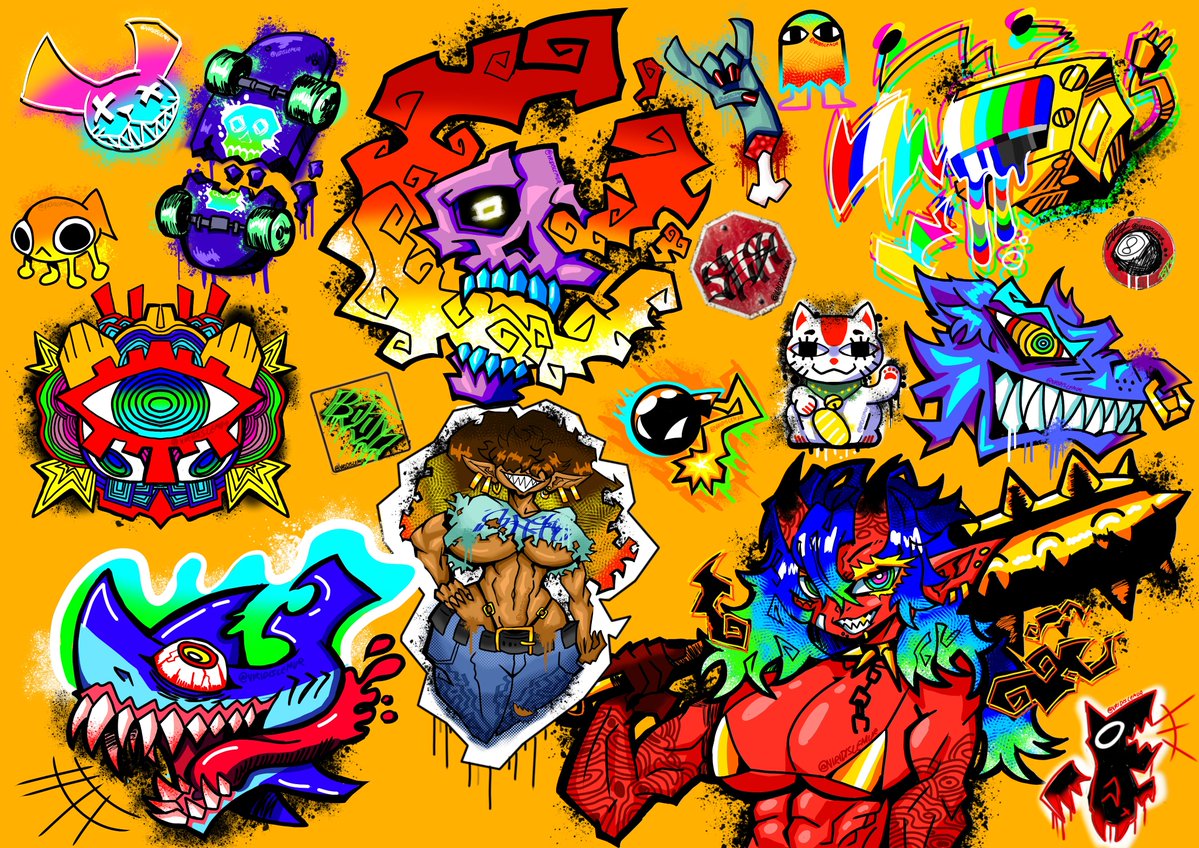 ViridisLemur's tweet image. Graffiti art
#graffiti #art #tags #digitalart