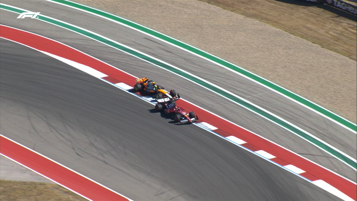 Finally, Norris overtakes Leclerc for P2

#F1 #USGP #MerakiWatchParty